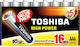 Toshiba High Power Αλκαλικές Μπαταρίες AAA 1.5V 16τμχ