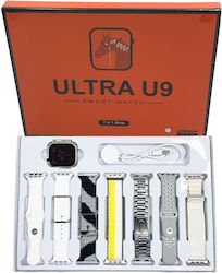 Ultra U9 Stainless Steel 49mm Smartwatch White