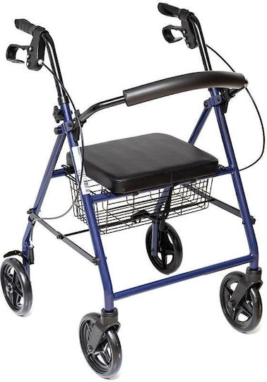 Alfa Care Ac332 Πτυσσόμενος Περιπατητήρας Αλουμινίου Μπλε