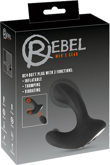 You2Toys Anal Plug with Wireless Functionality and Vibration Large Flesh