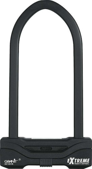 Abus Granit Extreme Motorcycle Shackle Lock in Black