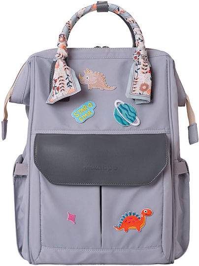 Kikka Boo Diaper Bag Myla Gray 27x27x42cm.