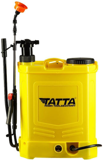 Tatta Pulverizator cu presiune 12V cu Baterie 8Ah cu Capacitate 16lt în culoarea Gri