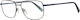 Web Metallisches Brillengestell Grau WE5318 008