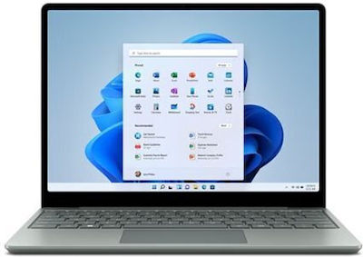 Microsoft Surface Laptop Go 2 12.4" Ecran tactil (i5-1135G7/8GB/128GB SSD/W10 Pro) Sage (Tastatură US)