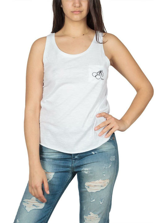 Ltb Women's Athletic Blouse Sleeveless White