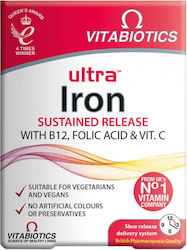 Vitabiotics Ultra Iron 14mg 30 ταμπλέτες