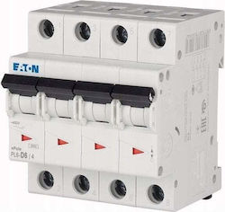 Eaton Automatic Circuit Breaker 6A Quadruple-pole 166553