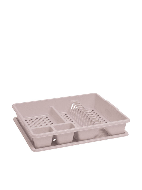 Curver Στραγγιστήρι Νεροχύτη Πλαστικό Ροζ 45x38x8.8cm