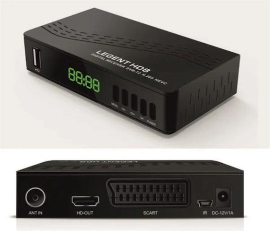 Receptor Digital Mpeg-4 SD (480p) Conexiuni SCART / HDMI / USB