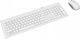 Rapoo 8210M Wireless Bluetooth Keyboard & Mouse Set International English White