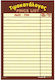 AN.SAK Menü-Halter in Beige Farbe 22x28 cm Preisliste A4 198EP902-0