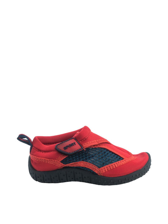 Aquablue Children's Beach Shoes Red