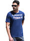 T-shirt Μπλε Σκούρο