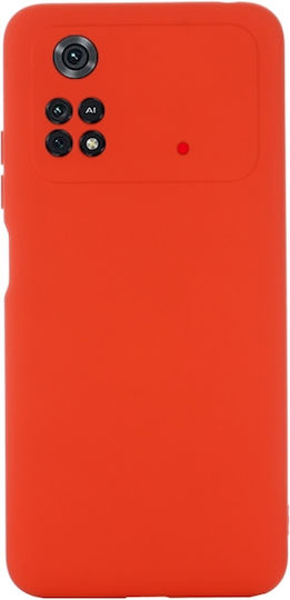 Soft Back Cover Silicon Roșu (Poco M4 Pro)