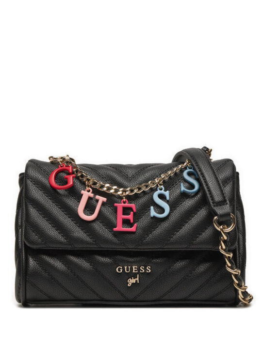 Guess Damen Tasche Rucksack Schwarz