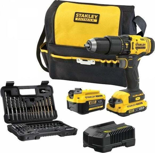 Stanley SFMCD711DMA Κρουστικό Δραπανοκατσάβιδο Μπαταρίας 18V 1x4Ah & 1x2Ah