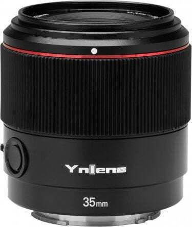 Yongnuo Full Frame Φωτογραφικός Φακός 35mm f/2S DF DSM Σταθερός για Sony E Mount Μαύρος