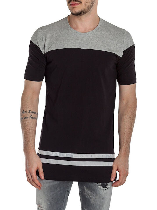 T-Shirt Grey / Black