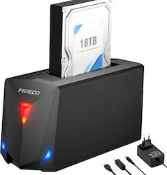Fideco Pentru 2 Hard Disk-uri SATA Cu Conectivitate USB 3.0