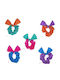 LIL' Queen Kinder Haargummi Scrunchy (Verschiedene Designs) 1Stück