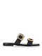 Mourtzi Leather Women's Sandals Black