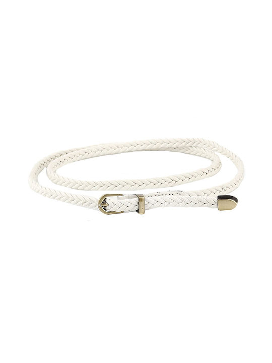 Women's Belt White