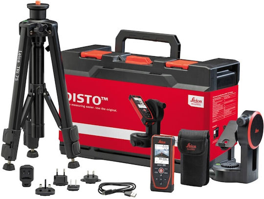 Leica Μέτρο Laser DISTO D5 Package Bluetooth με Εύρος Μέτρησης 0.05m-200m