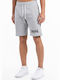 Scarvell Men's Shorts Grey/black/white