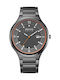 Bering Time Men's Watch 42mm Battery with Gray Metal Bracelet