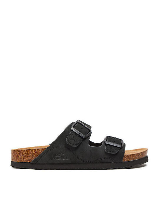O'Neill Women's Flat Sandals in Black Color
