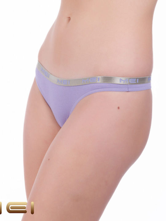 MEI Cotton Women's String Lilac