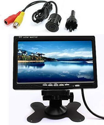 Waterproof Car Reverse Camera with Screen and Night Vision for