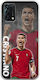 Euro 2024 Cristiano Ronaldo Oppo A94 5g Flexibles TPU Transparentes Silikon