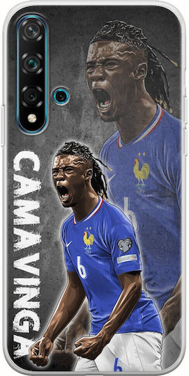 Euro 2024 Eduardo Camavinga Huawei Nova 5t Flexible Tpu Transparent Silicone