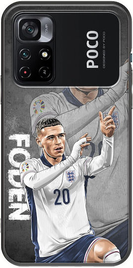 Euro 2024 Phil Foden Xiaomi Poco M4 Pro 4g Black Tpu Μαύρη Σιλικόνη