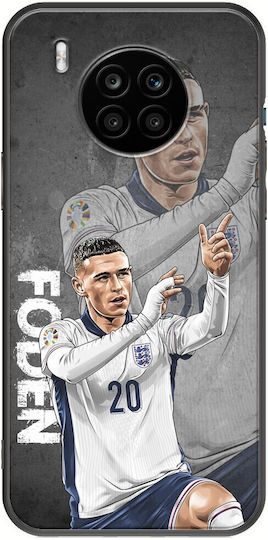 Euro 2024 Phil Foden Honor 50 Lite Black Tpu Black Silicone