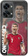 Euro 2024 Cristiano Ronaldo Oneplus Nord 2t 5g Negru Tpu Negru Silicon