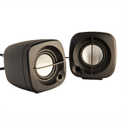 Andowl Qyx333 2.0 Computer Speakers With 4W Power Black Andowl Qyx333 2.0 Computer Speakers With 4W Power Black