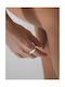 Nasilia Jewelry Ring made of Silver Gold Plated