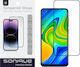 Hardy Glass Sonique Premium Series Hd Full Cover 9h Xiaomi Redmi Note 9 Μαύρο