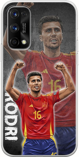 Euro 2024 Rodri Realme 7 5g Flexible Tpu Transparent Silicone