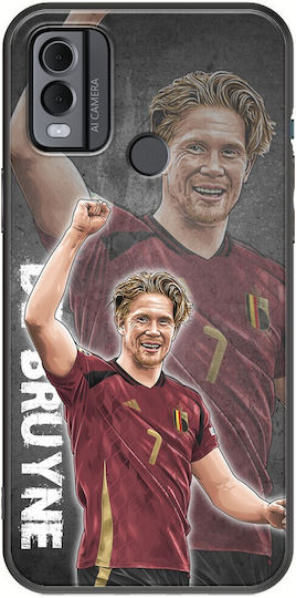 Euro 2024 Kevin De Bruyne Nokia C22 Black Tpu Μαύρη Σιλικόνη