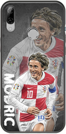 Euro 2024 Luka Modric Huawei P20 Lite Schwarz TPU Schwarz Silikon
