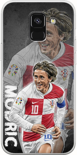 Euro 2024 Luka Modric Samsung Galaxy A6 2018 Flexible Tpu Transparent Silicone