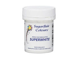 Sugarflair Lebensmittelfarbe Weiß 1Stück 20gr