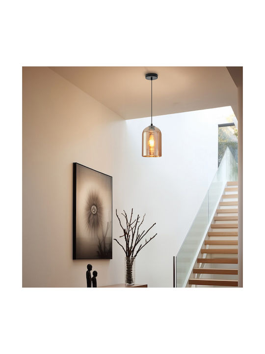 Braytron Κρεμαστό Φωτιστικό Μελί LED 15x15εκ.