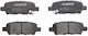 Abe Plăcuță de frână pentru Infiniti M37 / Q50 / Q60 / Q70 / QX50 Nissan 350Z / Altima / Juke / Foaie / Maxima