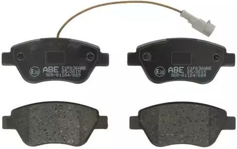 Abe Brake Pad Front for Citroen Nemo