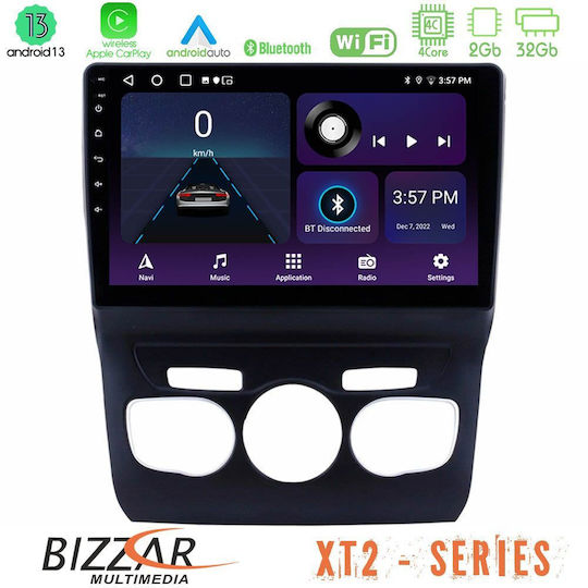 Ηχοσύστημα Αυτοκινήτου 2DIN (Bluetooth/USB/WiFi/GPS/Apple-Carplay/Android-Auto) με Οθόνη Αφής 10"